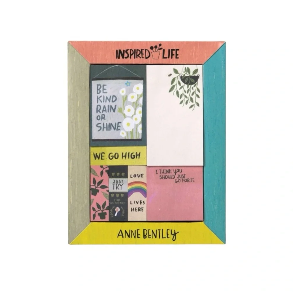 Anne Bentley Inspired Life 420 Desktop Sticky Notes Box Set